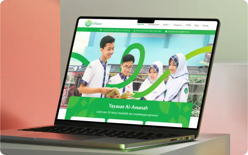 website al-amanah karya al-amanah